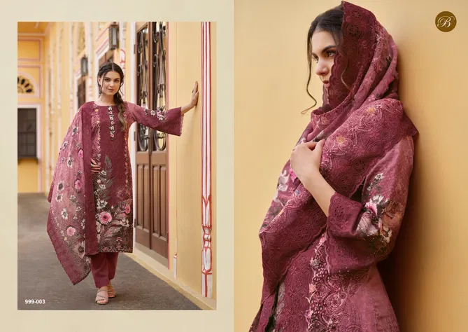 Nakkashi By Belliza Digital Printed Cotton Dress Material Wholesale Market In Surat
